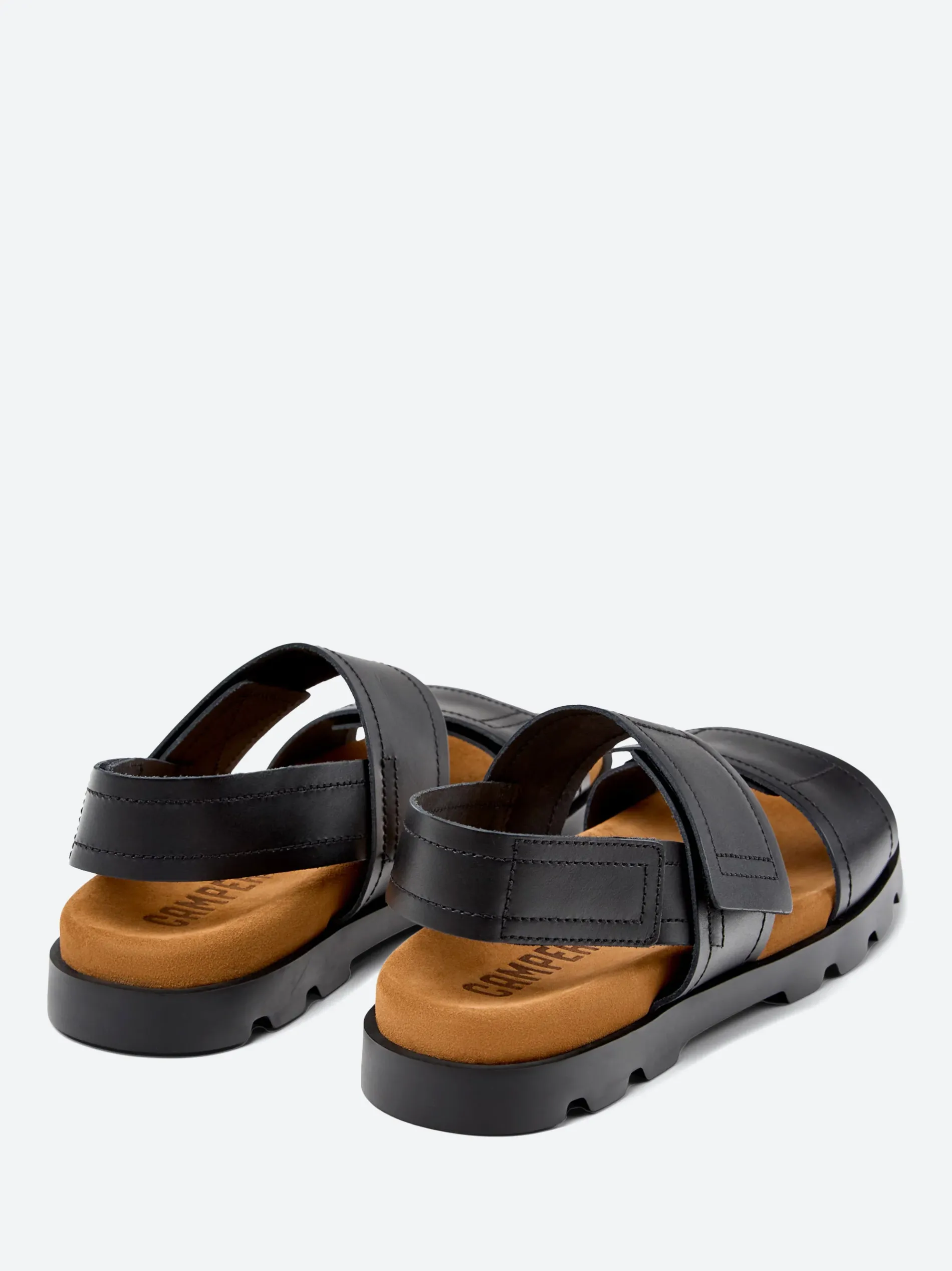 Camper - Brutus Sandals in Black