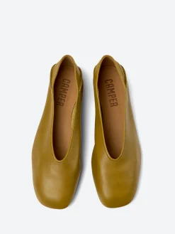 Camper - Casi Myra Ballerinas in Olive