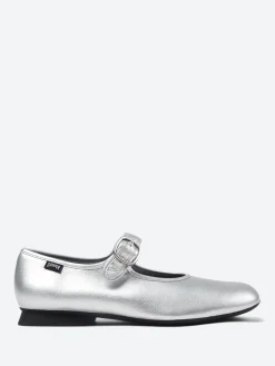 Camper - Casi Myra Ballerinas in Silver