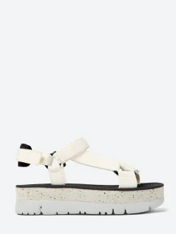 Camper - Oruga Up Sandals in White Natural