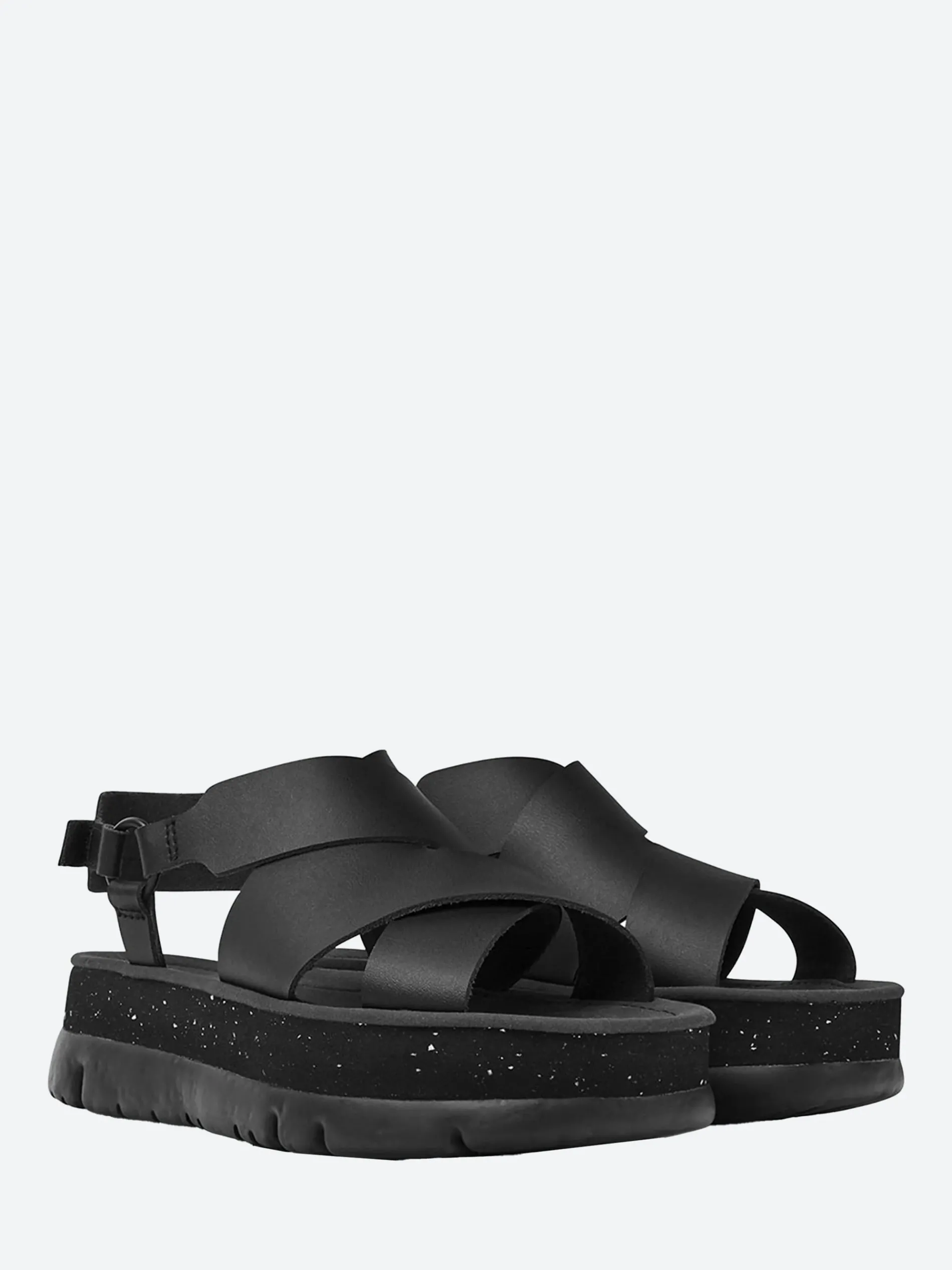Camper - Oruga Up Sandals in Black