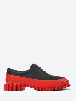 Camper - Pix Lace-Up Shoes in Black and Red