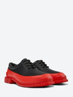 Camper - Pix Lace-Up Shoes in Black and Red