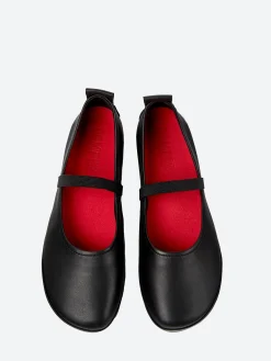 Camper - Right Nina Mary Janes in Black