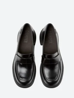Camper - Thelma Loafers in Black
