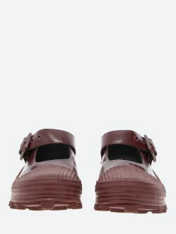 CamperLAB - Traktori Mary Janes in Burgundy