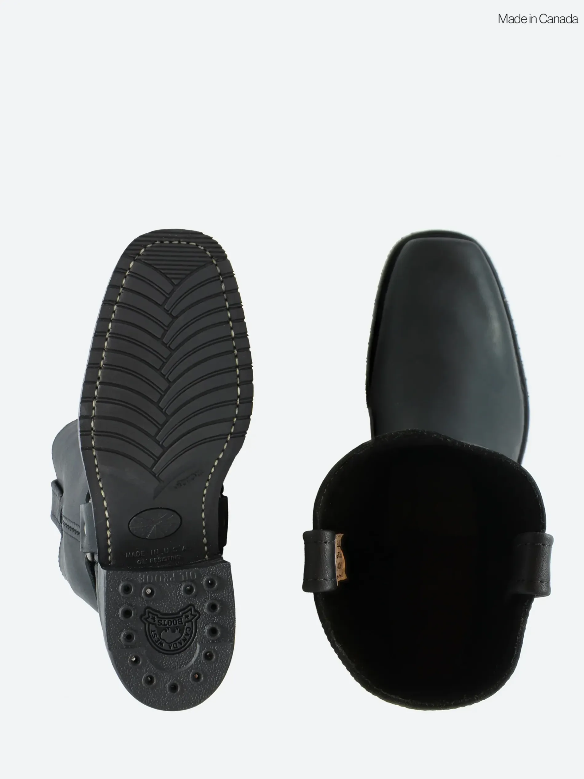 Canada West Boots - 7629-2 in Black Loggertan