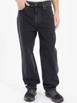 Carhartt WIP - Aaron Pant in Black Stone Wash