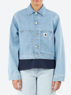 Carhartt WIP - Arca Jacket in Blue Stone Bleached