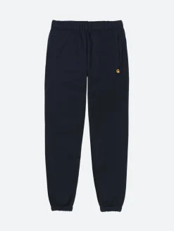 Carhartt WIP - Chase Sweatpants in Dark Navy and Blue