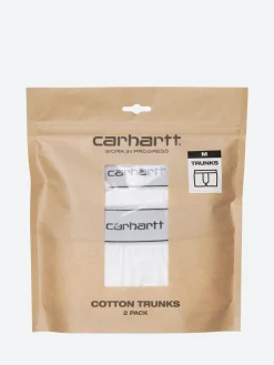 Carhartt WIP - Cotton Trunks 2 Pack in White