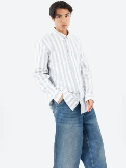 Carhartt WIP - Dillion Shirt in Park and White