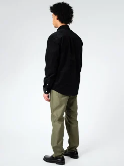 Carhartt WIP - L/S Madison Cord Shirt in Black/Wax