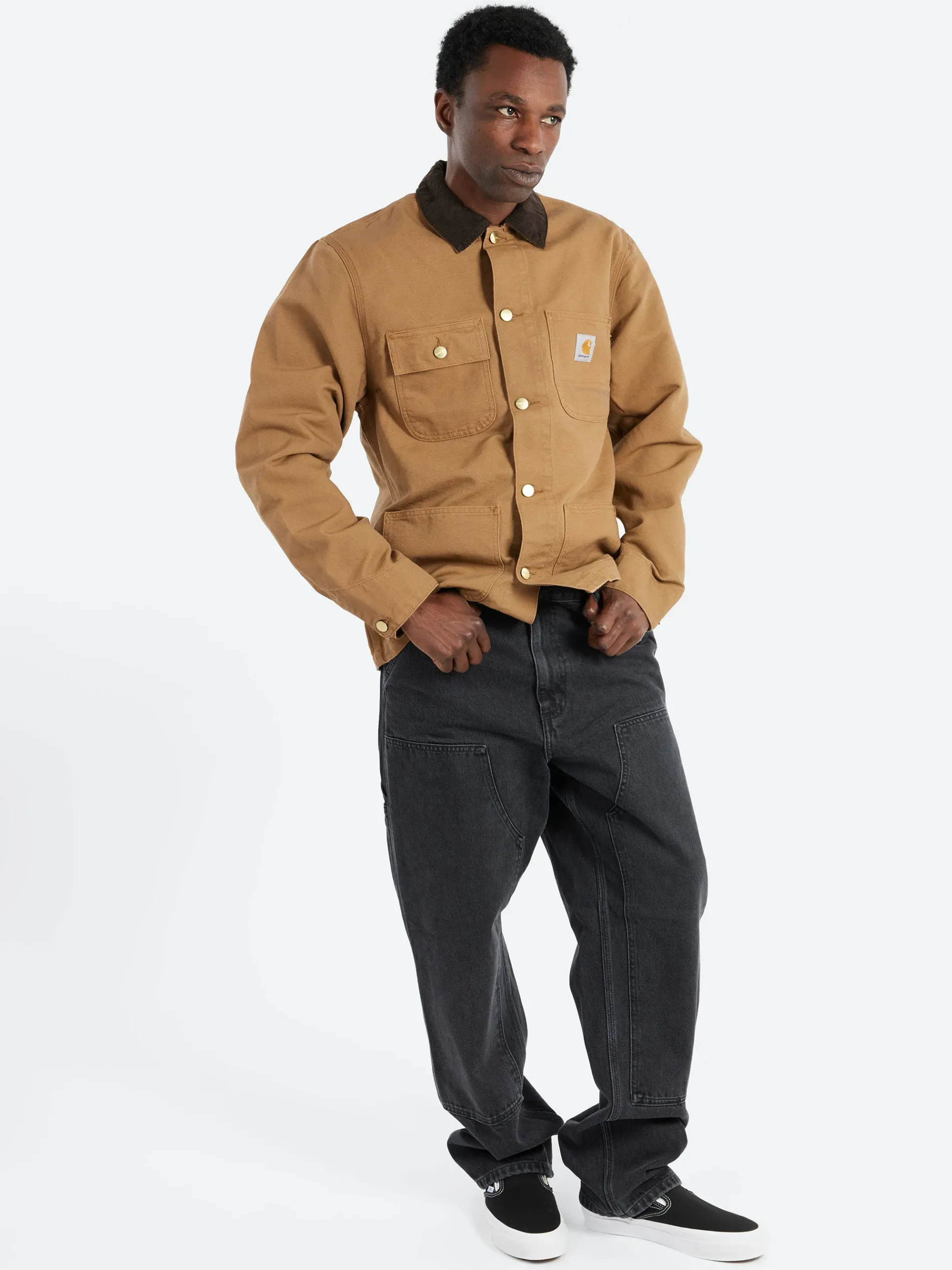 Carhartt WIP - Michigan Chore Coat (Spring) in Hamilton Brown and Tabacco