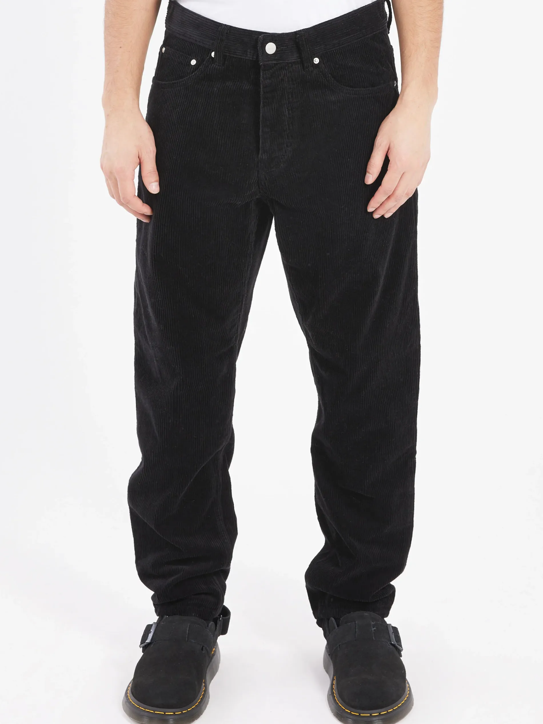 Carhartt WIP - Newel Pant in Black Rinse