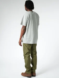 Carhartt WIP - S/S Chase T-Shirt in Grey Heather/Gold