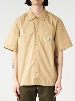 Carhartt WIP - S/S Craft Shirt in Sable