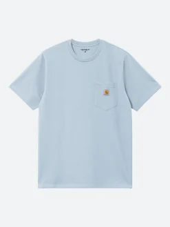 Carhartt WIP - S/S Pocket T-Shirt in Sky