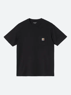 Carhartt WIP - S/S Pocket T-Shirt in Black