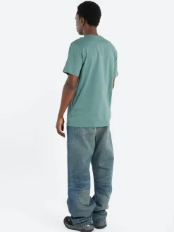 Carhartt Wip - S/S Pocket T-Shirt in Silver Pine