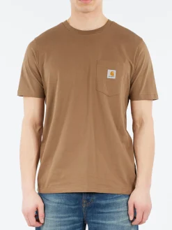 Carhartt Wip - S/S Pocket T-Shirt in Coconut