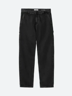 Carhartt WIP - W Pierce Pant in Black Stone Wash