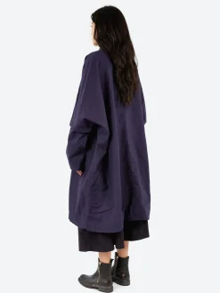 Casey Casey - 2 Pcs Coat in Navy