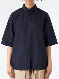 Casey Casey - Atolless Shirt in Navy