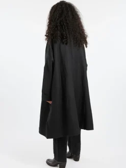 Casey Casey - Atomless Coat in Black