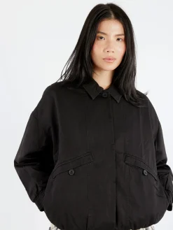Casey Casey - Mamo Bomber Jacket in Black