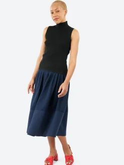 CFCL - Portrait Sleeveless Top in Black