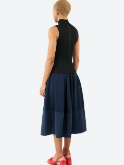 CFCL - Portrait Sleeveless Top in Black