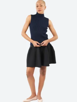 CFCL - Portrait Sleeveless Top in Navy