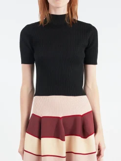 CFCL - Portrait Top in Black