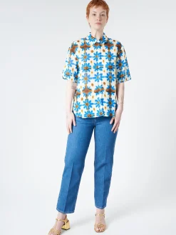 Chloé Stora - Ricil Jean in Bleu Moyen (Medium Blue)