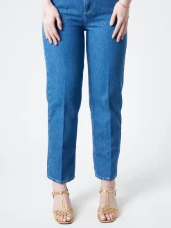 Chloé Stora - Ricil Jean in Bleu Moyen (Medium Blue)