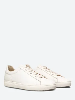 Clae - Bradley in Off White Leather