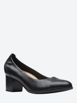 Clarks - Loken Step in Black Leather