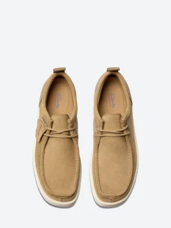 Clarks - Wallabee FTR 2 Lo in Dark Sand Combi