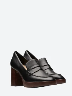 Clarks - Zoya85 Walk in Black Leather