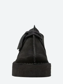 Clarks Originals - Trek Wedge in Black Suede
