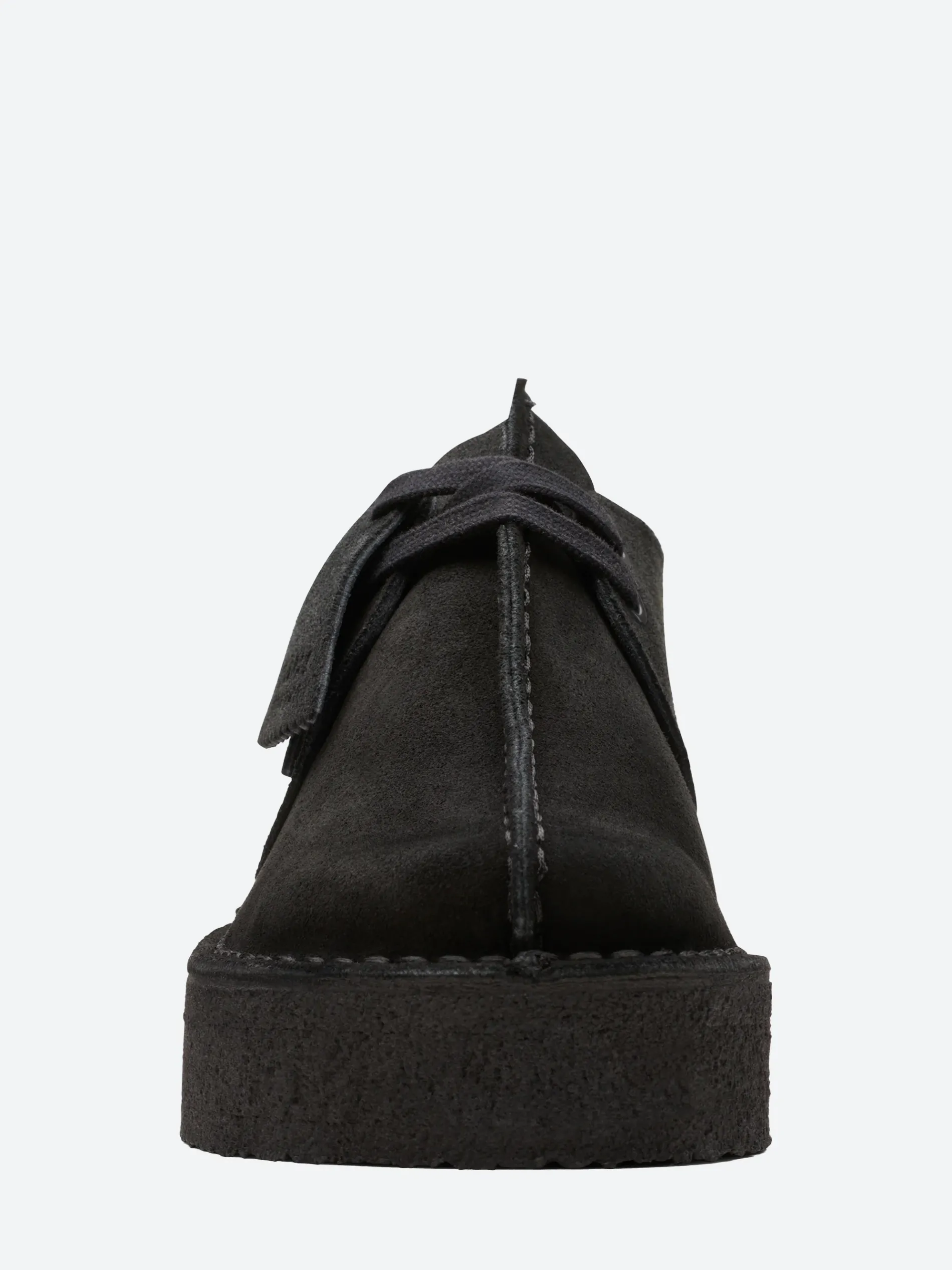 Clarks Originals - Trek Wedge in Black Suede