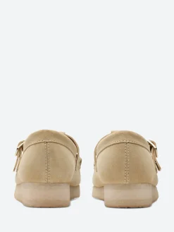 Clarks Originals - Wallabee T-Bar in Maple Suede