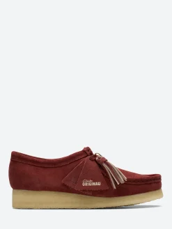 Clarks Originals - Wallabee in Deep Red Suede