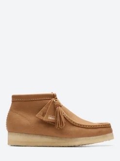 Clarks Originals - Women's Wallabee Boot in Mid Tan Leather