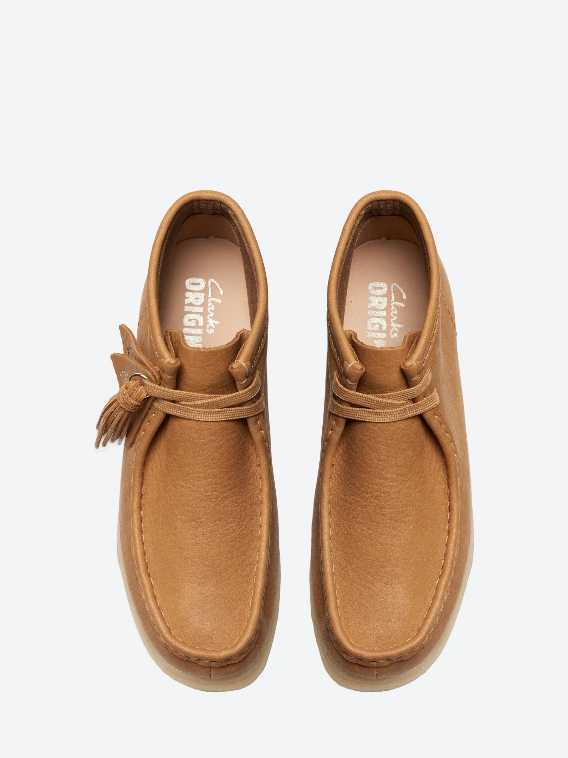Clarks Originals - Women's Wallabee Boot in Mid Tan Leather