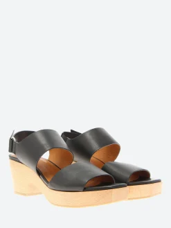 Coclico - Mini Clog in Black Leather