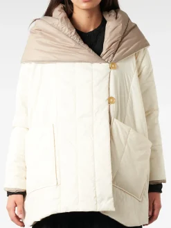 collection PRIVÉE? - Padded Coat in Panna/Fango