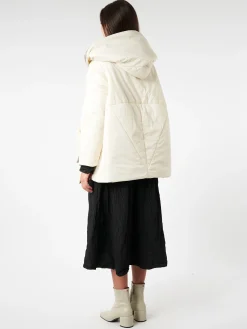 collection PRIVÉE? - Padded Coat in Panna/Fango