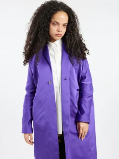 collection PRIVÉE? - RA8016 Coat in Purple